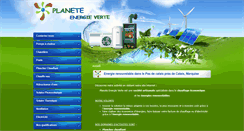 Desktop Screenshot of planetenergieverte.com